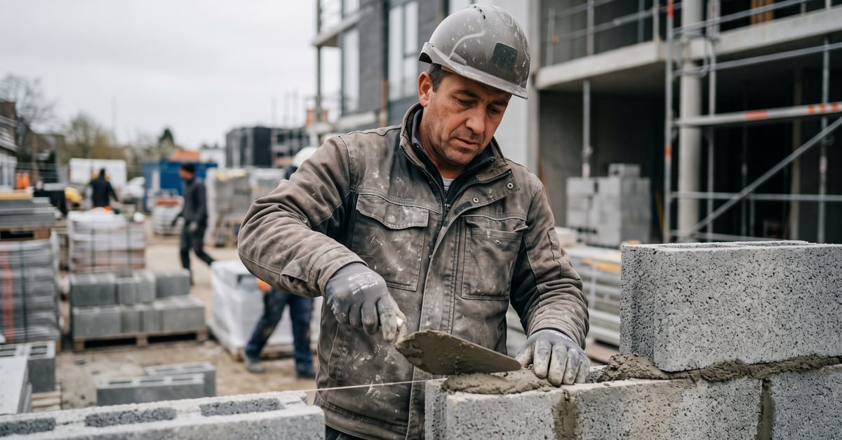 Maçonnerie : quel salaire selon le métier et l’expérience ?