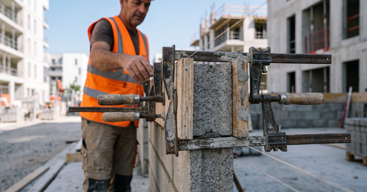 Serre-joints de maçonnerie : choisir et utiliser le bon outil