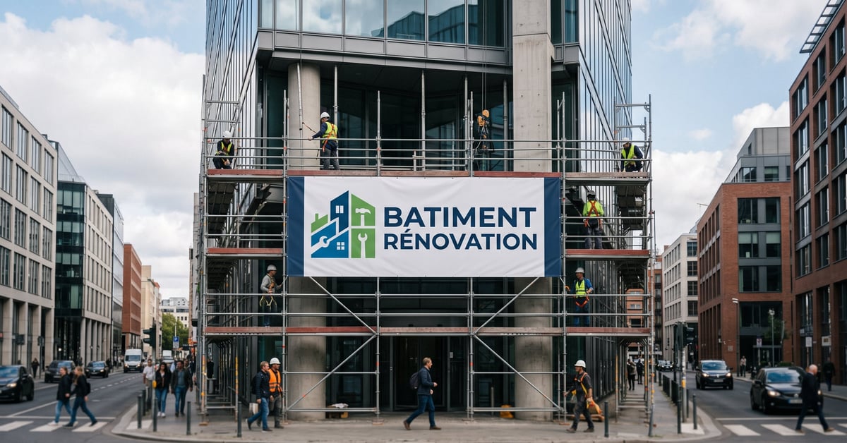 Logo bâtiment rénovation : comment en créer un qui inspire confiance